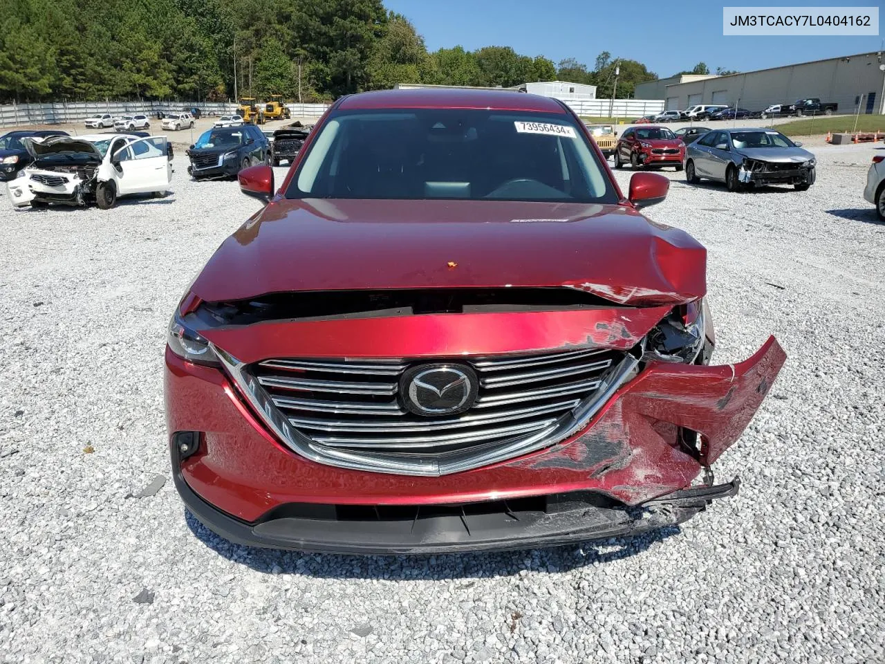 2020 Mazda Cx-9 Touring VIN: JM3TCACY7L0404162 Lot: 73956434