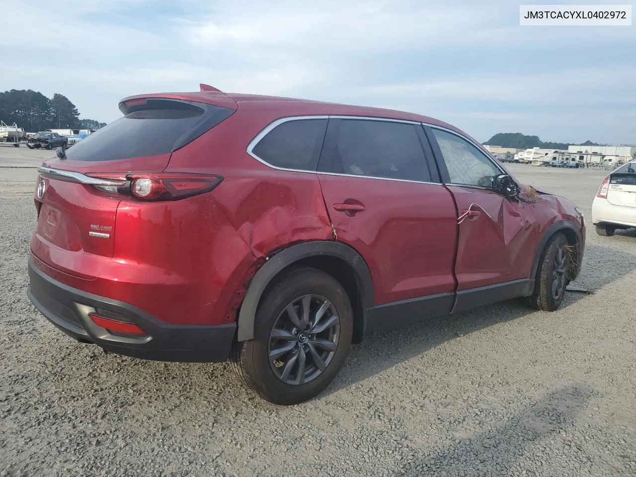 2020 Mazda Cx-9 Touring VIN: JM3TCACYXL0402972 Lot: 74819764