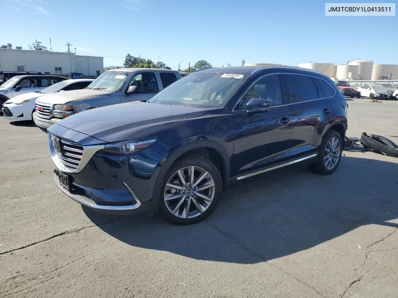 2020 Mazda Cx-9 Grand Touring VIN: JM3TCBDY1L0413511 Lot: 75836264