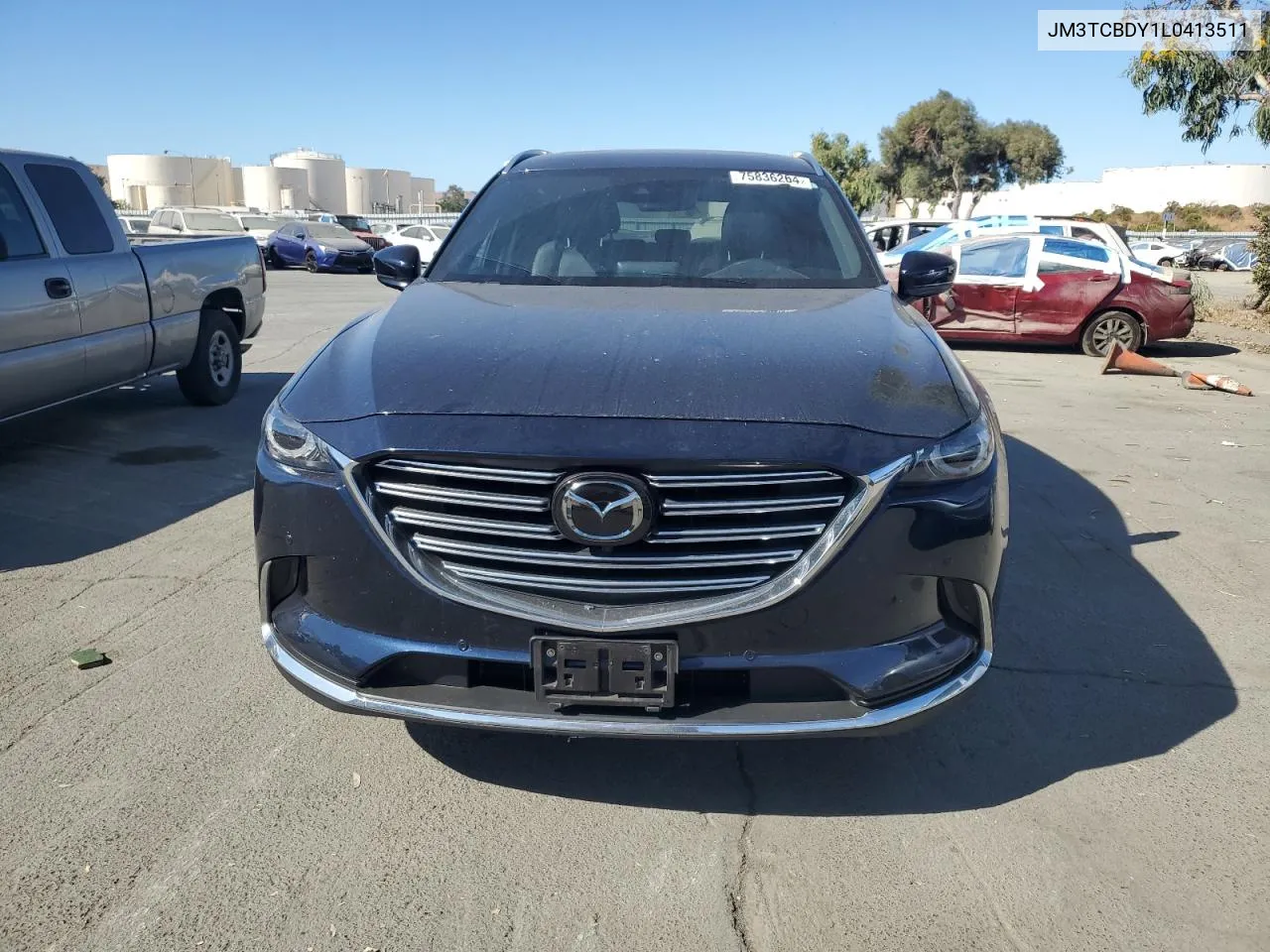 2020 Mazda Cx-9 Grand Touring VIN: JM3TCBDY1L0413511 Lot: 75836264