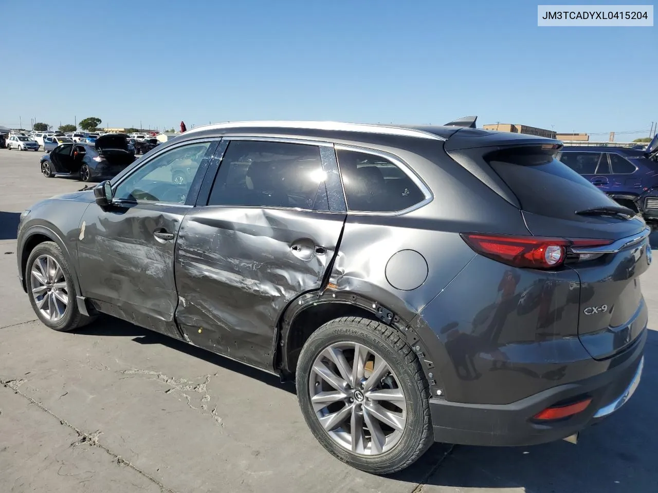 2020 Mazda Cx-9 Grand Touring VIN: JM3TCADYXL0415204 Lot: 76294184