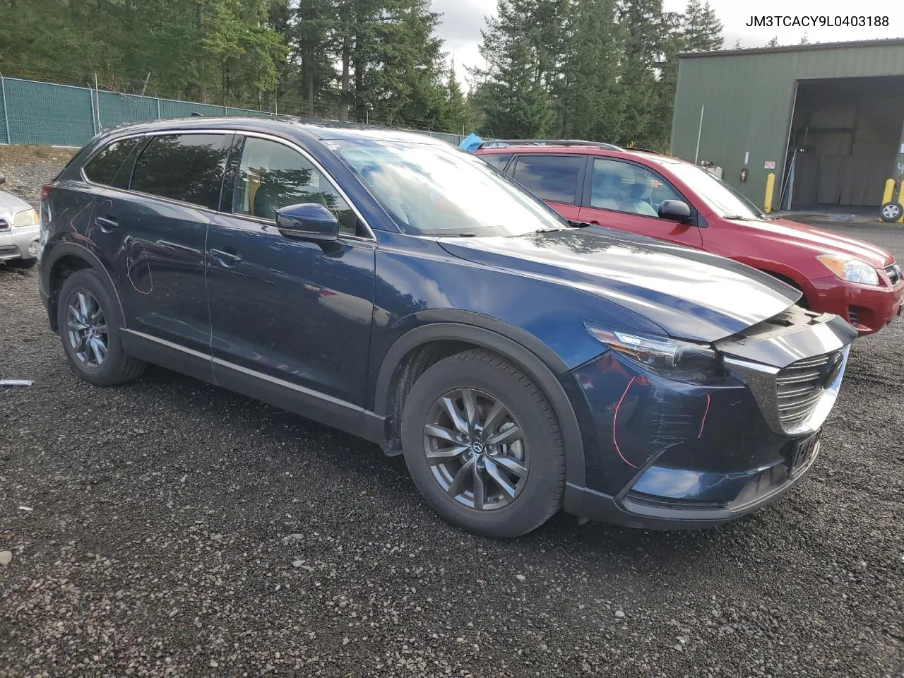 2020 Mazda Cx-9 Touring VIN: JM3TCACY9L0403188 Lot: 78734414