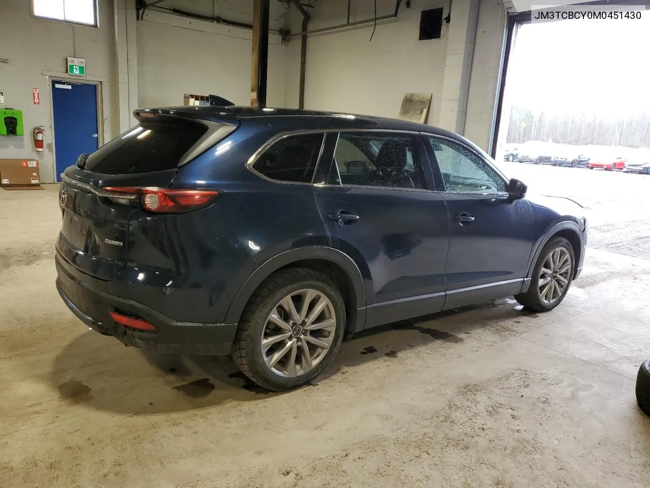 2021 Mazda Cx-9 Touring VIN: JM3TCBCY0M0451430 Lot: 51271544