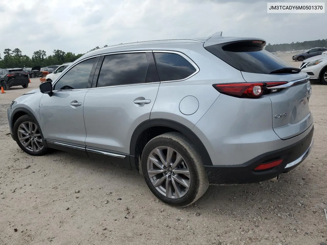 2021 Mazda Cx-9 Grand Touring VIN: JM3TCADY6M0501370 Lot: 57895154