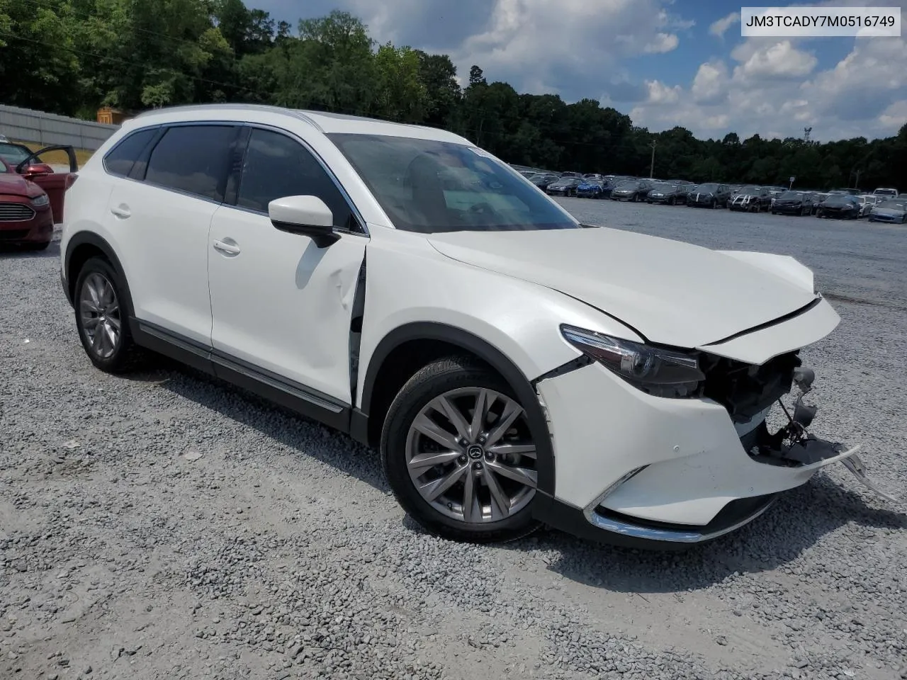 2021 Mazda Cx-9 Grand Touring VIN: JM3TCADY7M0516749 Lot: 60359274