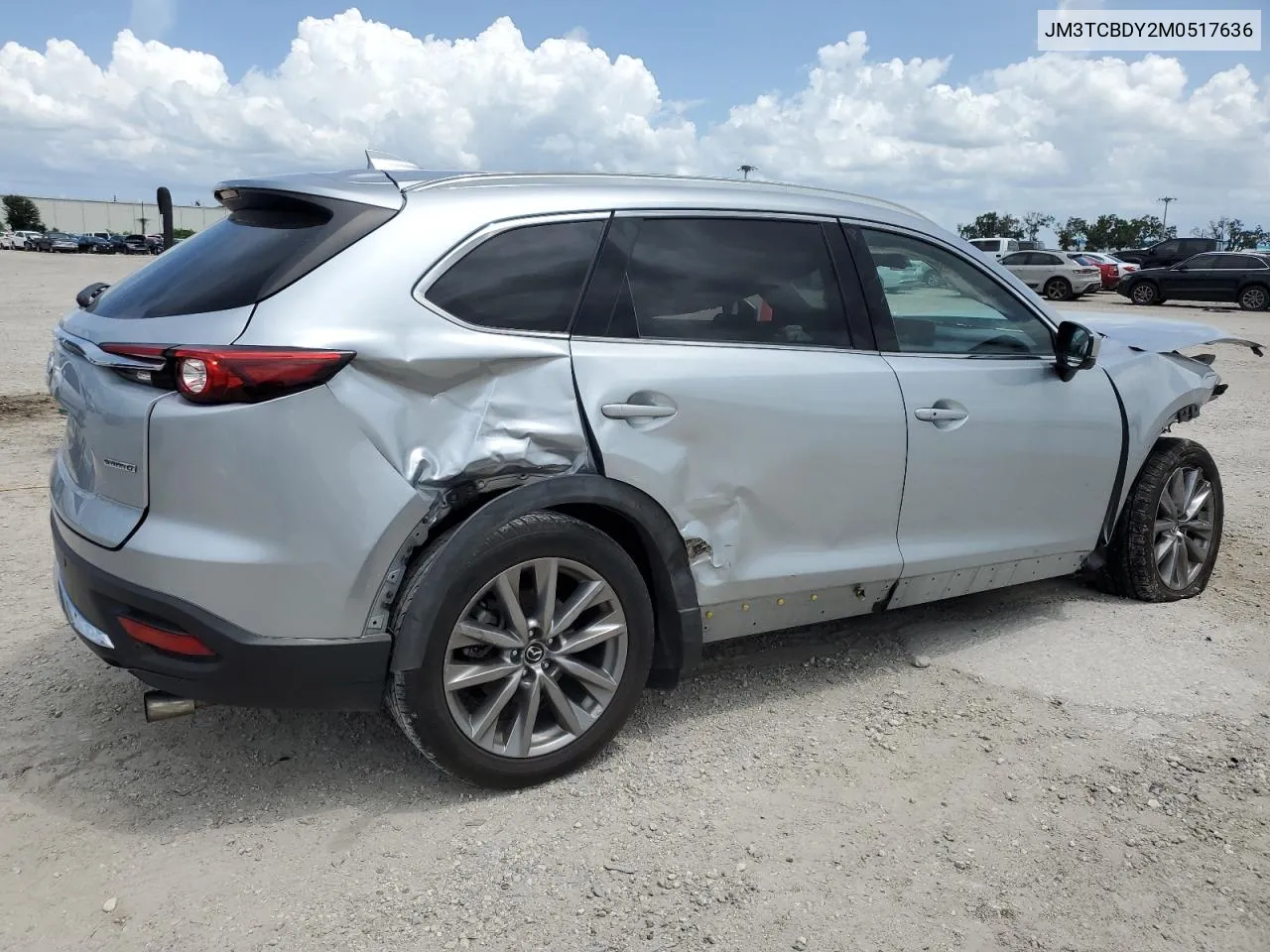 2021 Mazda Cx-9 Grand Touring VIN: JM3TCBDY2M0517636 Lot: 64440224