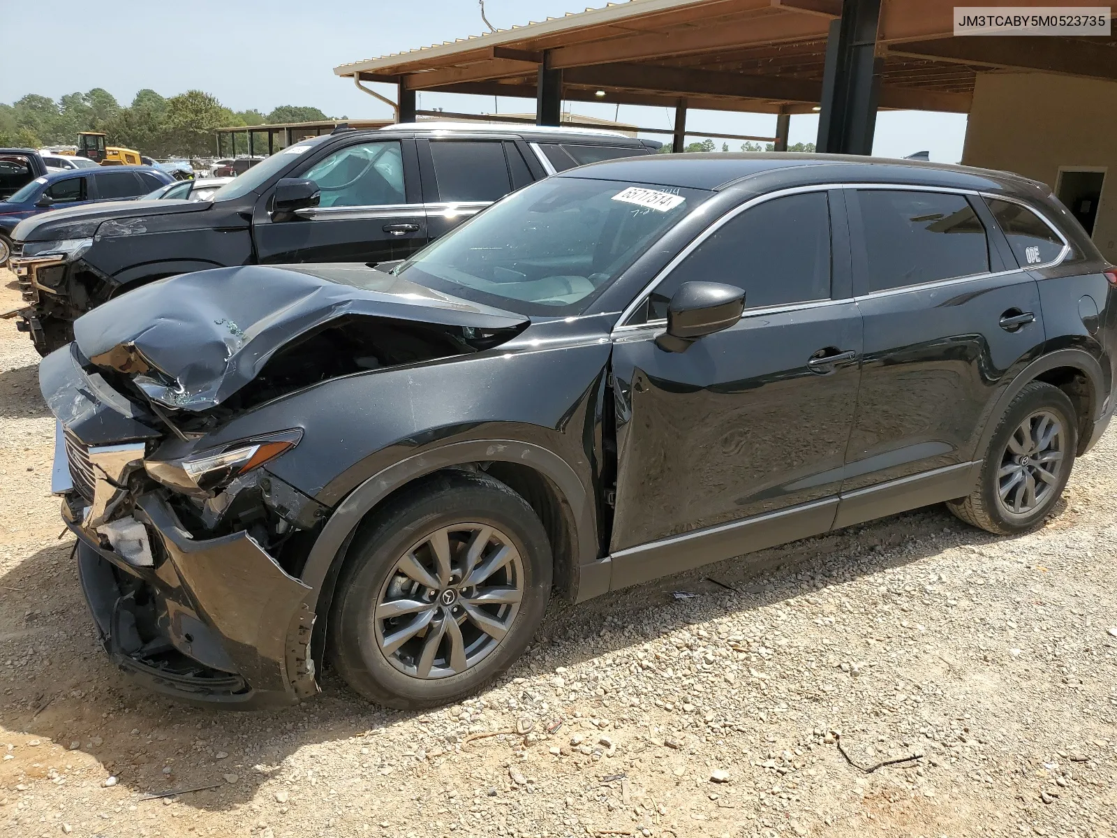 2021 Mazda Cx-9 Sport VIN: JM3TCABY5M0523735 Lot: 65717514