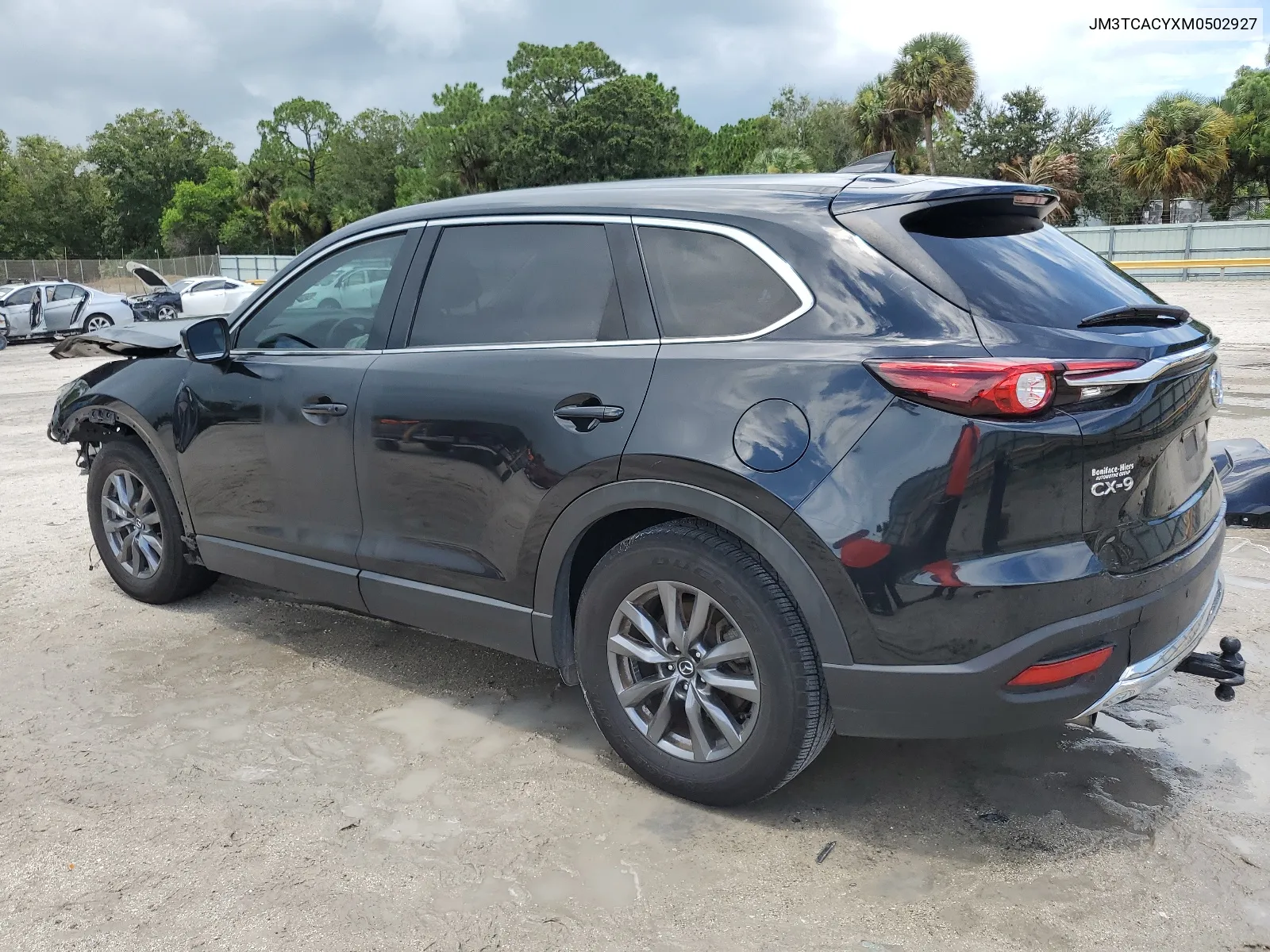 2021 Mazda Cx-9 Touring VIN: JM3TCACYXM0502927 Lot: 66365154