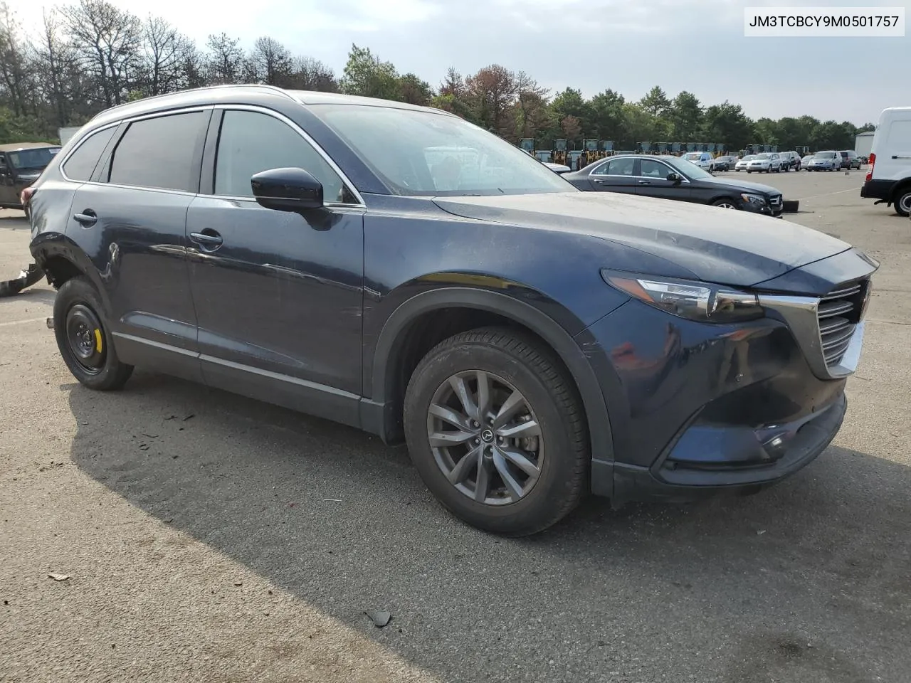 2021 Mazda Cx-9 Touring VIN: JM3TCBCY9M0501757 Lot: 67748784