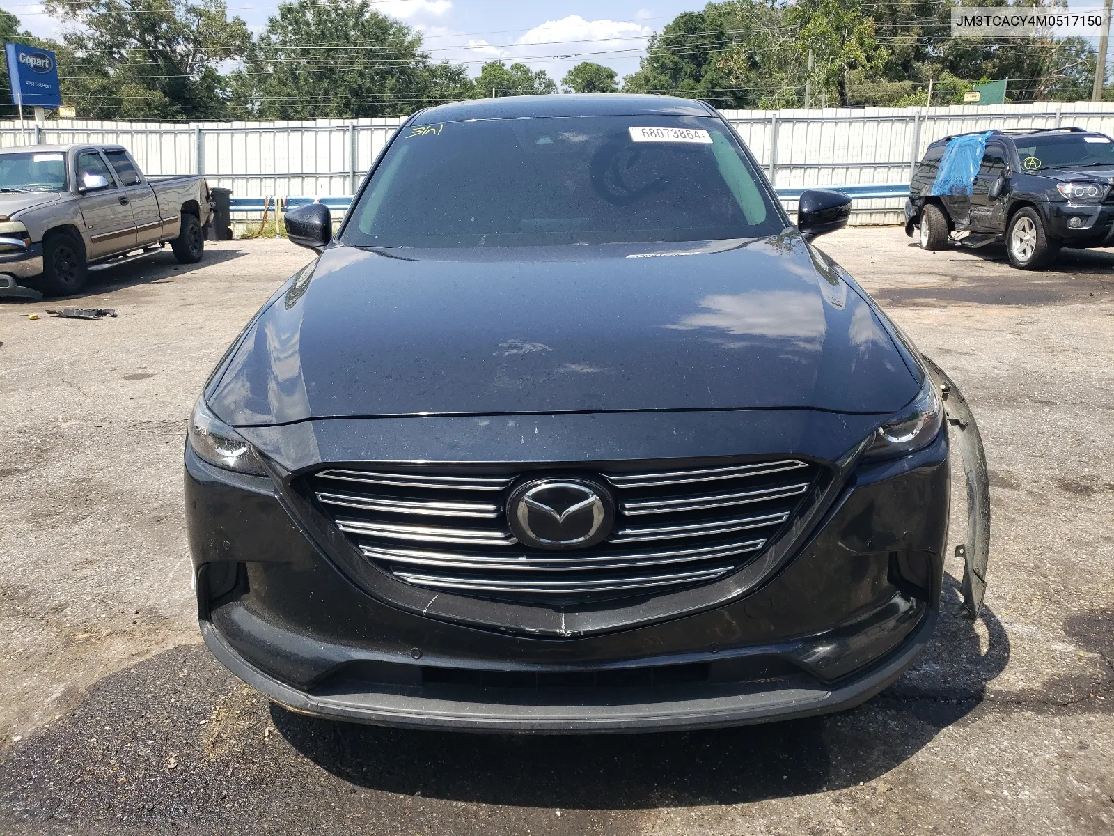 2021 Mazda Cx-9 Touring VIN: JM3TCACY4M0517150 Lot: 68073864