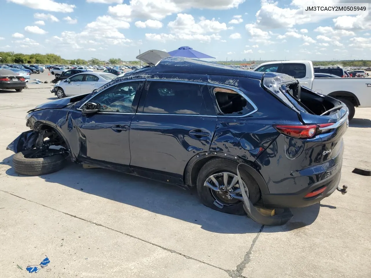 2021 Mazda Cx-9 Touring VIN: JM3TCACY2M0505949 Lot: 69213014