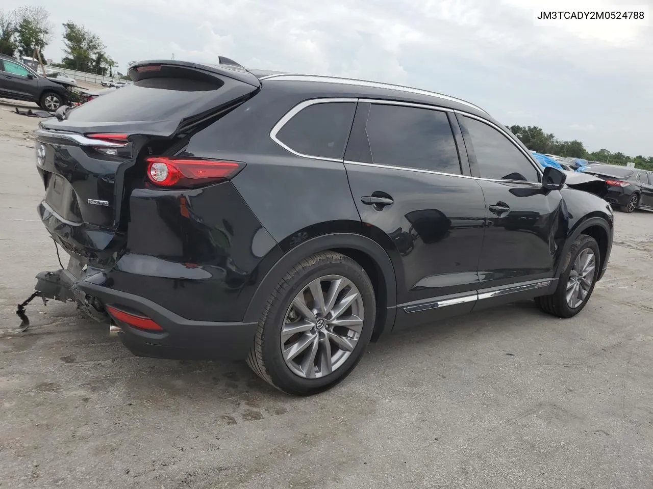 2021 Mazda Cx-9 Grand Touring VIN: JM3TCADY2M0524788 Lot: 69298604