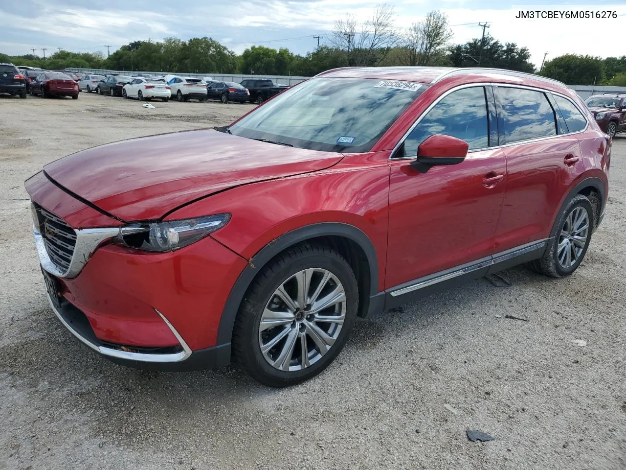 2021 Mazda Cx-9 Signature VIN: JM3TCBEY6M0516276 Lot: 70338294