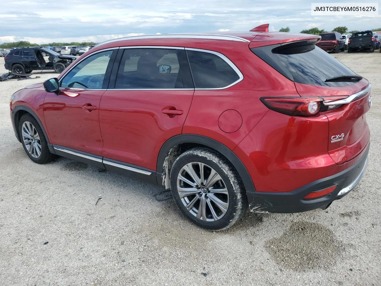 2021 Mazda Cx-9 Signature VIN: JM3TCBEY6M0516276 Lot: 70338294