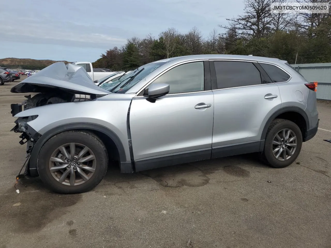 2021 Mazda Cx-9 Touring VIN: JM3TCBCY0M0509620 Lot: 71450634