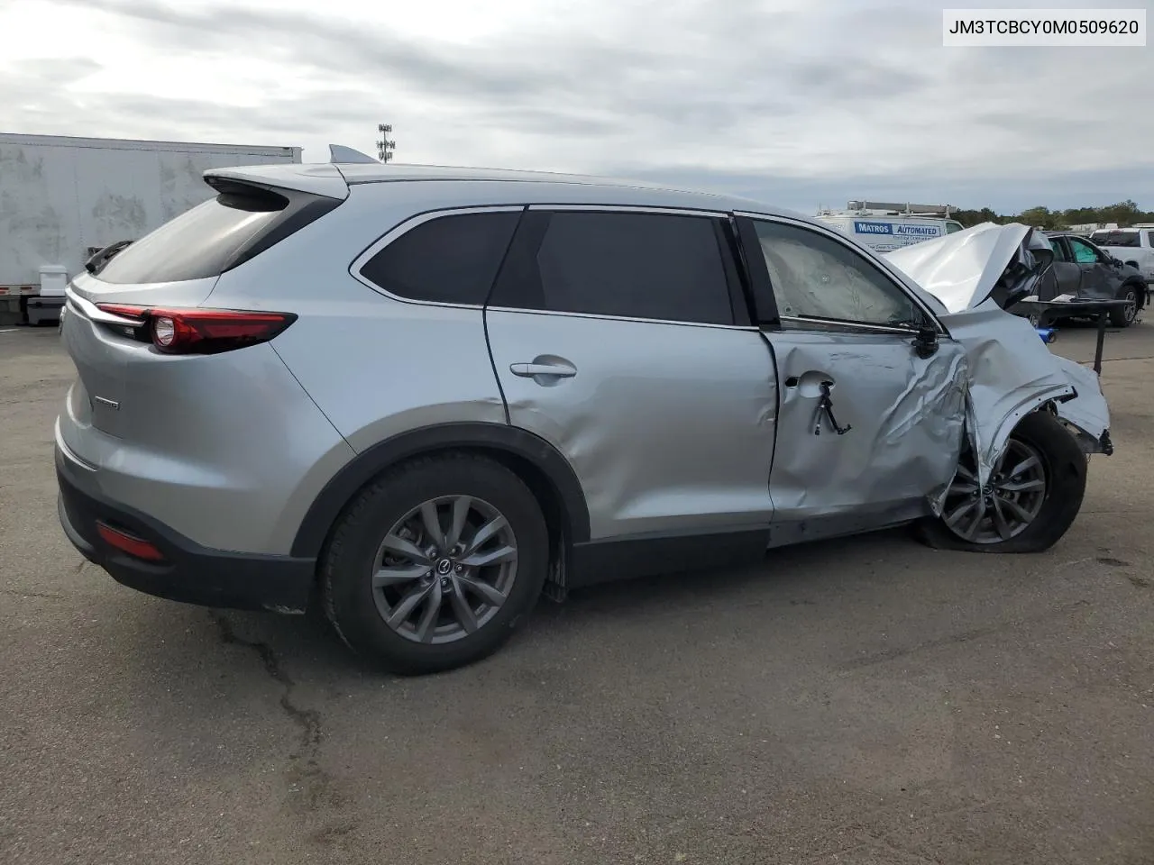 2021 Mazda Cx-9 Touring VIN: JM3TCBCY0M0509620 Lot: 71450634