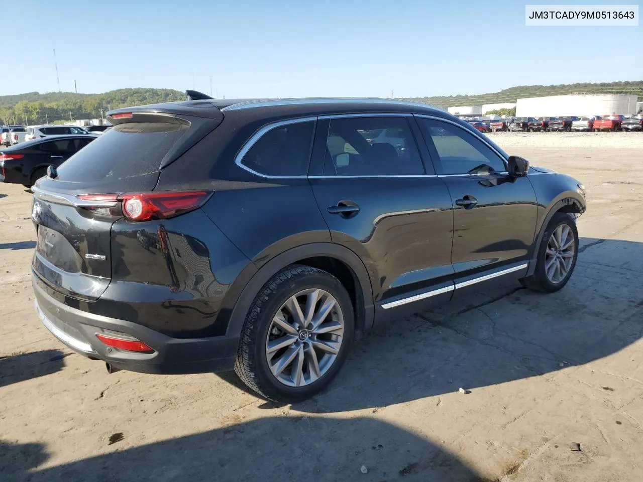 2021 Mazda Cx-9 Grand Touring VIN: JM3TCADY9M0513643 Lot: 71626194