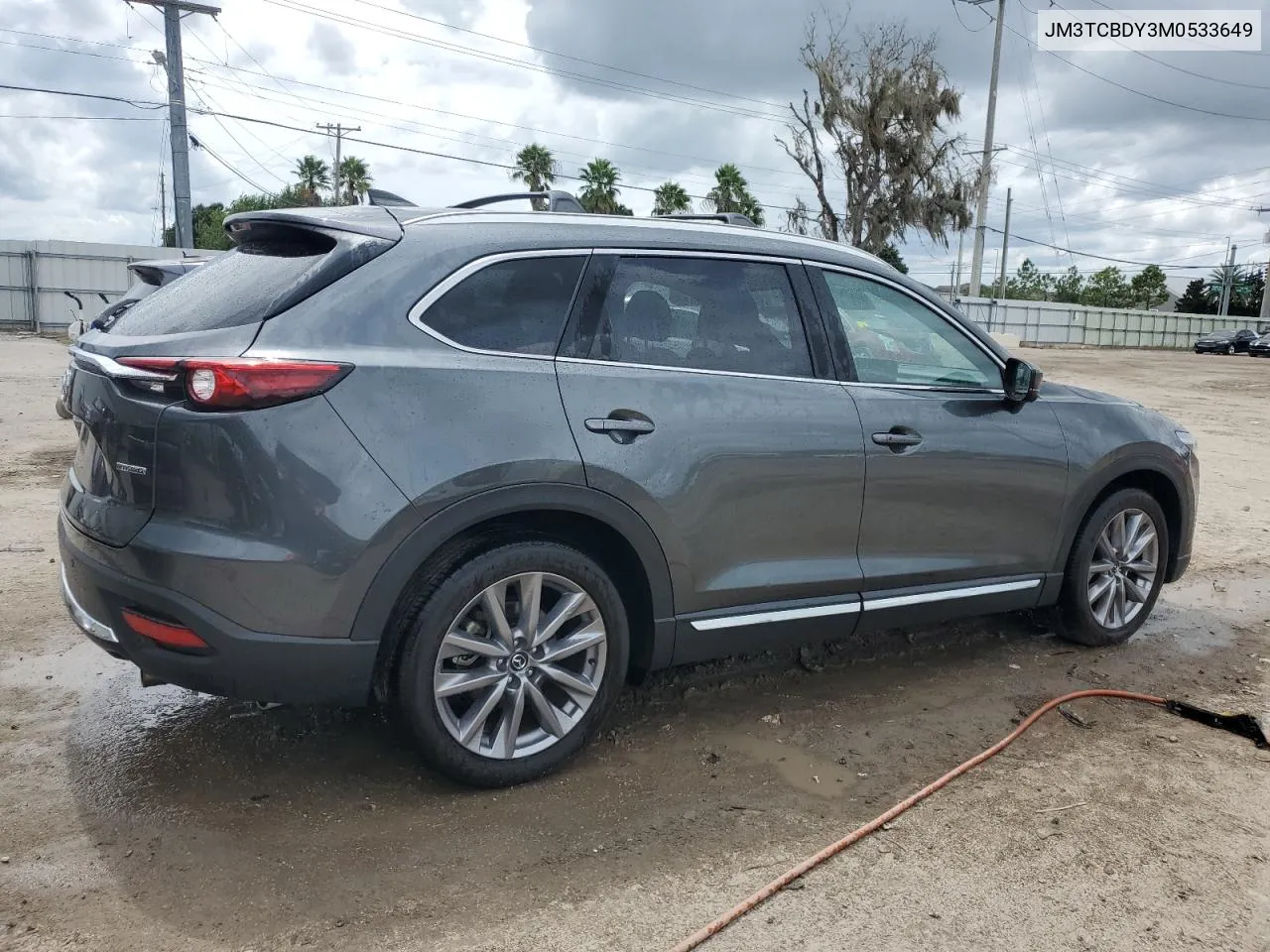 2021 Mazda Cx-9 Grand Touring VIN: JM3TCBDY3M0533649 Lot: 72655334