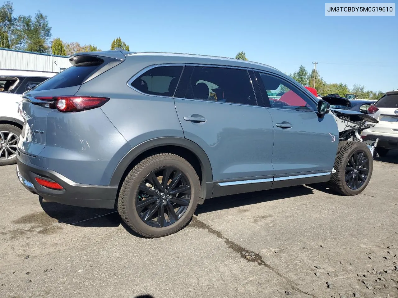 2021 Mazda Cx-9 Grand Touring VIN: JM3TCBDY5M0519610 Lot: 72973684