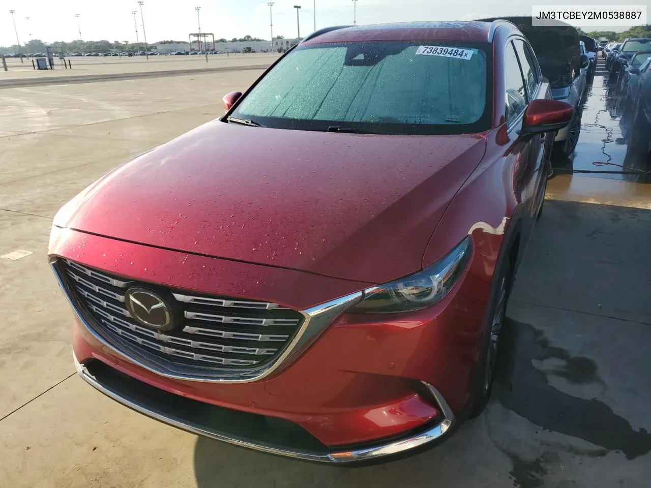 2021 Mazda Cx-9 Signature VIN: JM3TCBEY2M0538887 Lot: 73839484