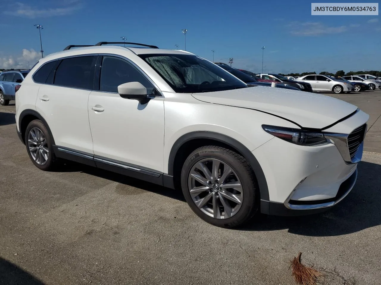 2021 Mazda Cx-9 Grand Touring VIN: JM3TCBDY6M0534763 Lot: 74038264