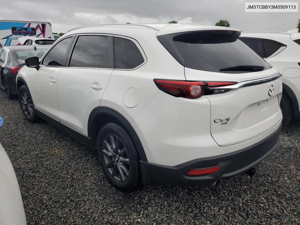 2021 Mazda Cx-9 Sport VIN: JM3TCBBY3M0509113 Lot: 74117544