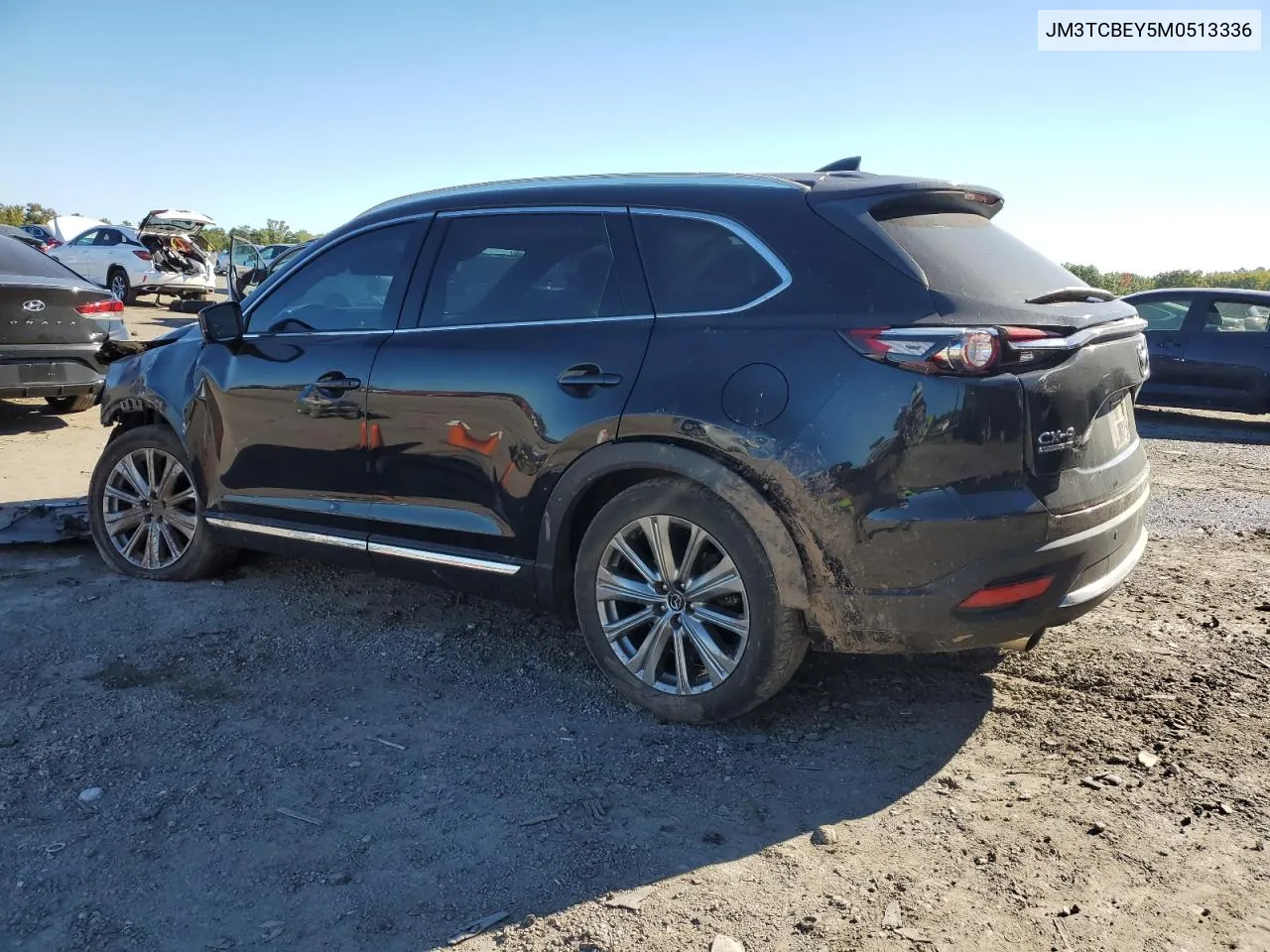 2021 Mazda Cx-9 Signature VIN: JM3TCBEY5M0513336 Lot: 74316374