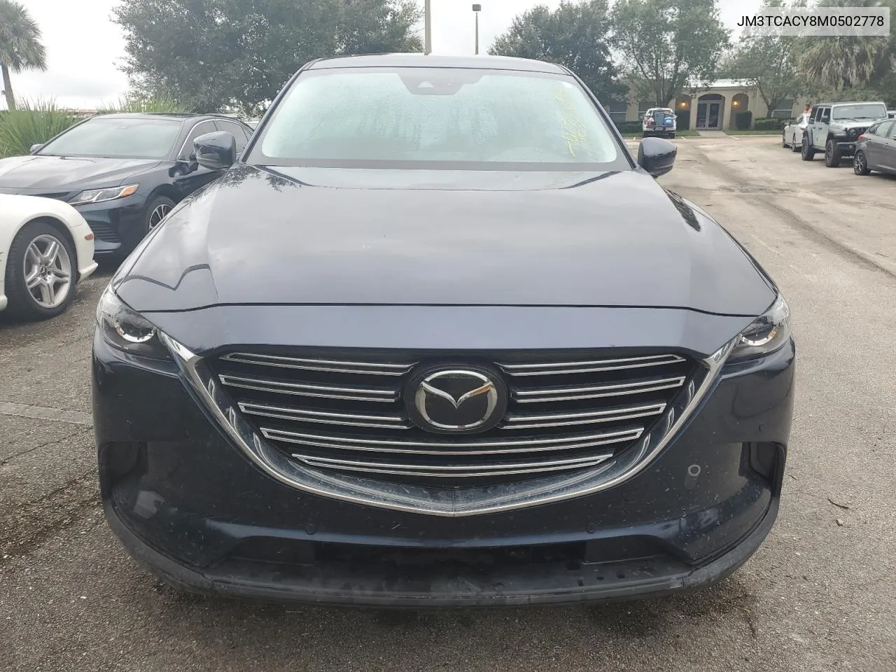 2021 Mazda Cx-9 Touring VIN: JM3TCACY8M0502778 Lot: 74637094