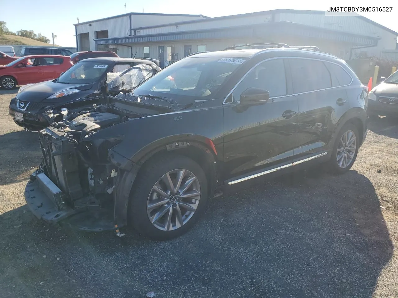 2021 Mazda Cx-9 Grand Touring VIN: JM3TCBDY3M0516527 Lot: 75196614