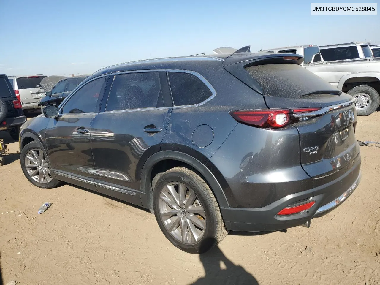 2021 Mazda Cx-9 Grand Touring VIN: JM3TCBDY0M0528845 Lot: 75691834