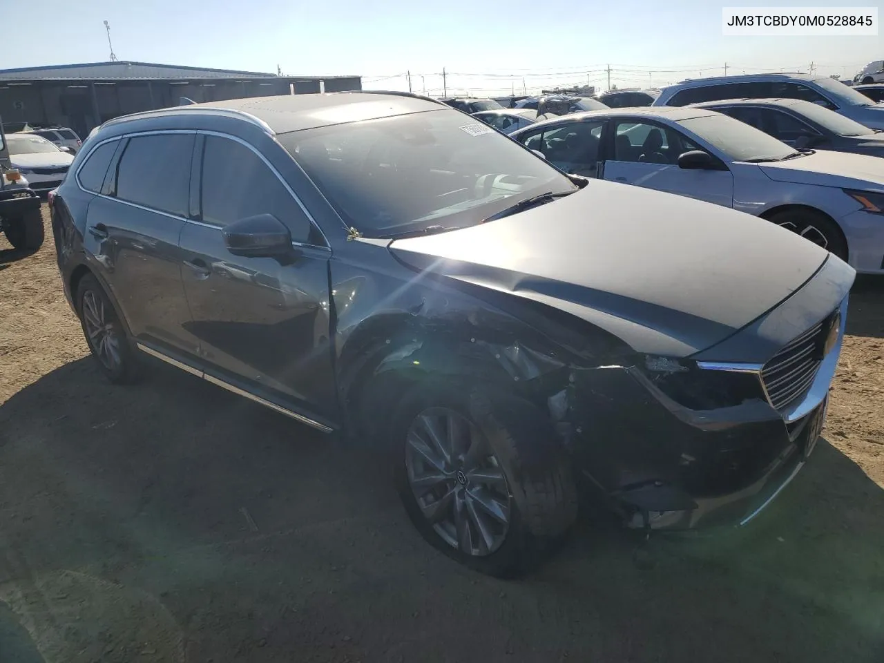 2021 Mazda Cx-9 Grand Touring VIN: JM3TCBDY0M0528845 Lot: 75691834