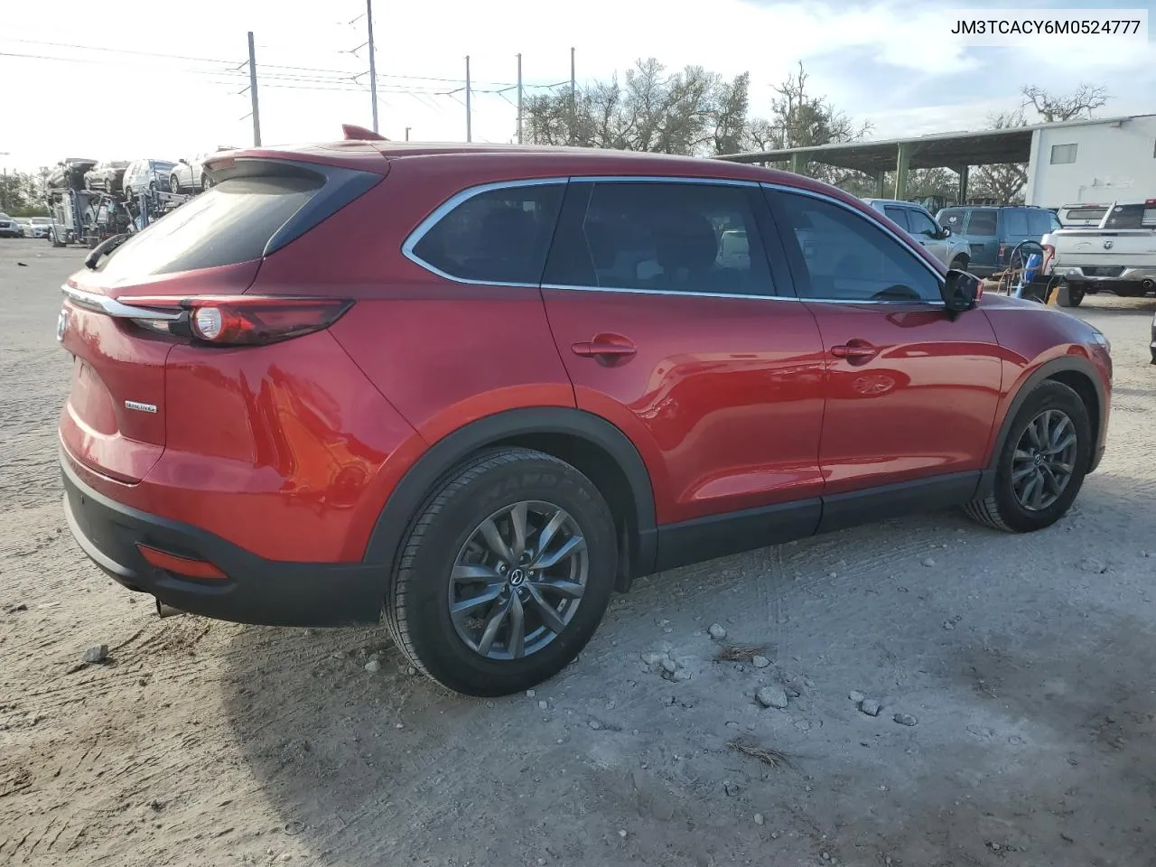 2021 Mazda Cx-9 Touring VIN: JM3TCACY6M0524777 Lot: 76290414