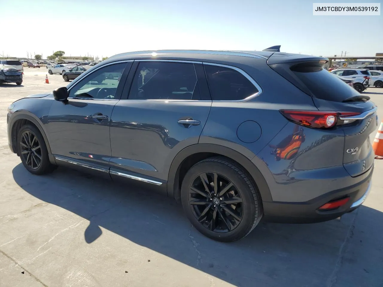 2021 Mazda Cx-9 Grand Touring VIN: JM3TCBDY3M0539192 Lot: 76437494