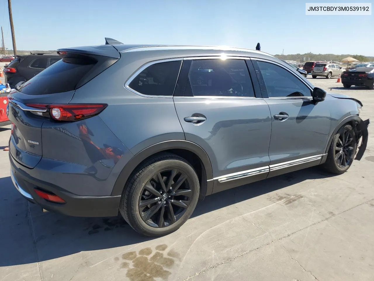 2021 Mazda Cx-9 Grand Touring VIN: JM3TCBDY3M0539192 Lot: 76437494