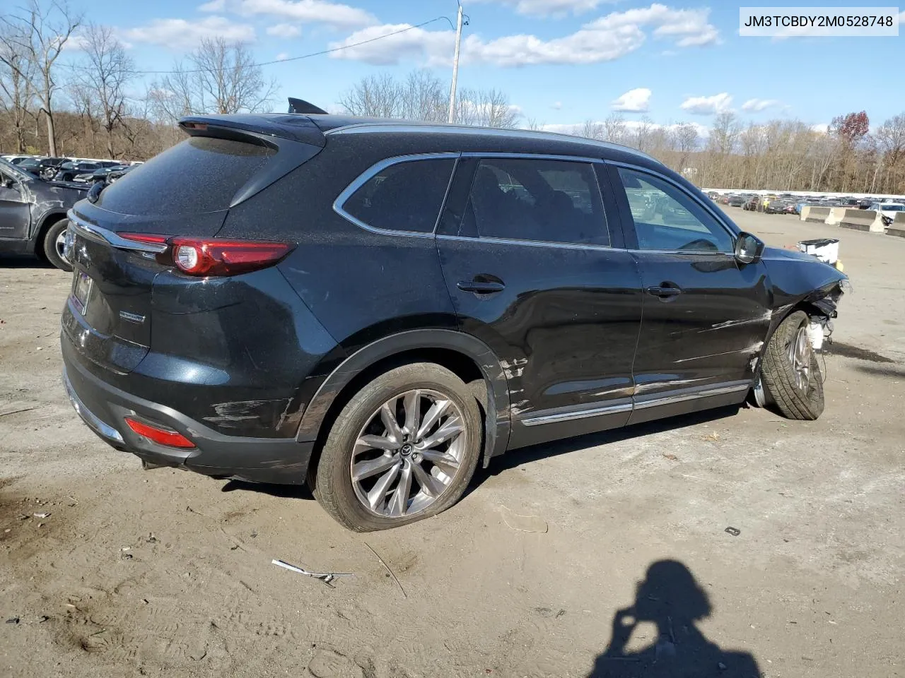 2021 Mazda Cx-9 Grand Touring VIN: JM3TCBDY2M0528748 Lot: 79408954