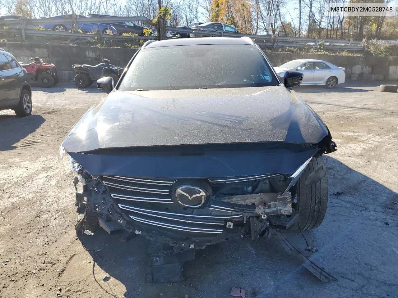 2021 Mazda Cx-9 Grand Touring VIN: JM3TCBDY2M0528748 Lot: 79408954