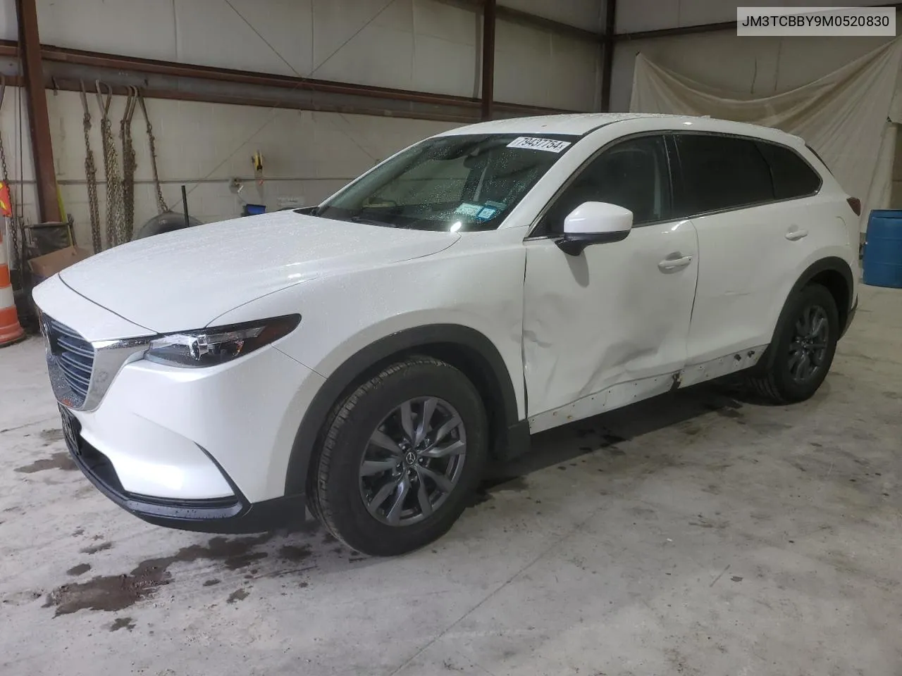 2021 Mazda Cx-9 Sport VIN: JM3TCBBY9M0520830 Lot: 79437754