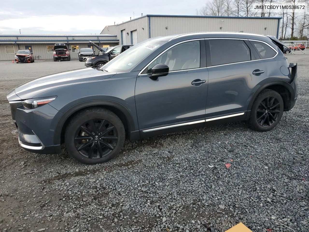 2021 Mazda Cx-9 Grand Touring VIN: JM3TCBDY1M0538672 Lot: 80048854