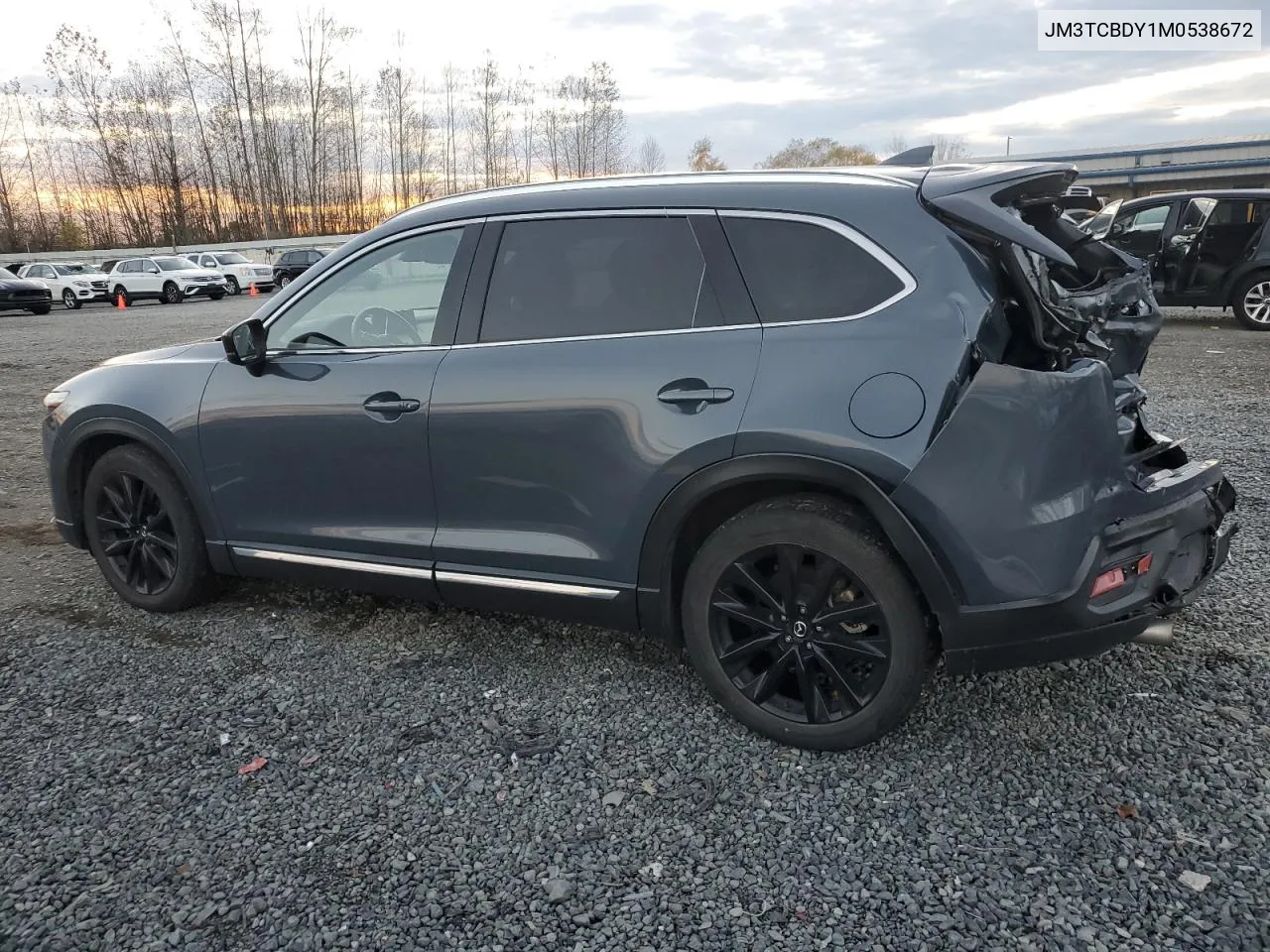 2021 Mazda Cx-9 Grand Touring VIN: JM3TCBDY1M0538672 Lot: 80048854