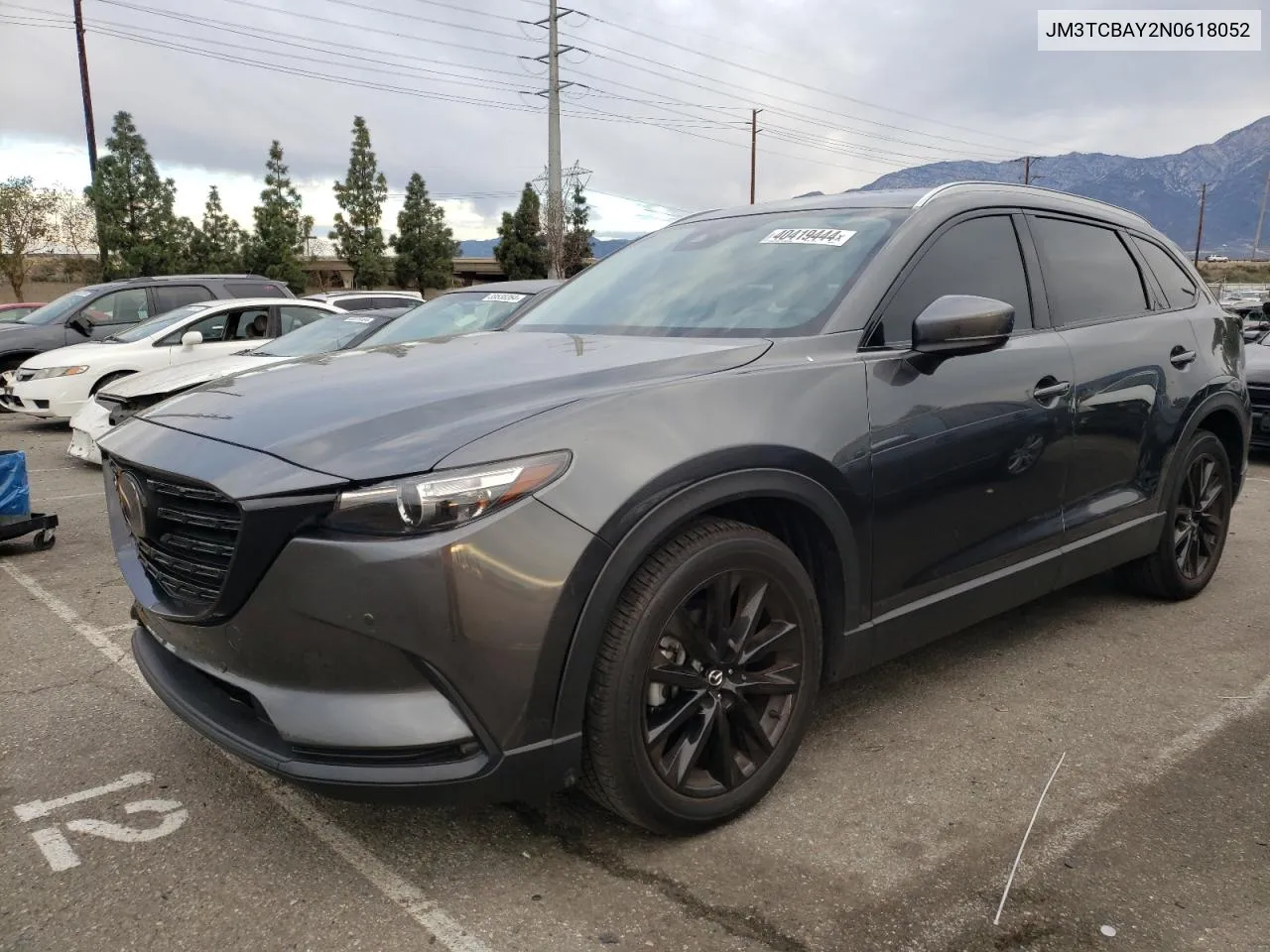 2022 Mazda Cx-9 Touring Plus VIN: JM3TCBAY2N0618052 Lot: 40419444