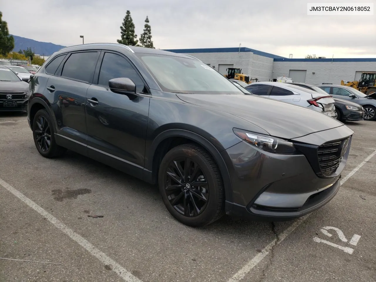 2022 Mazda Cx-9 Touring Plus VIN: JM3TCBAY2N0618052 Lot: 40419444