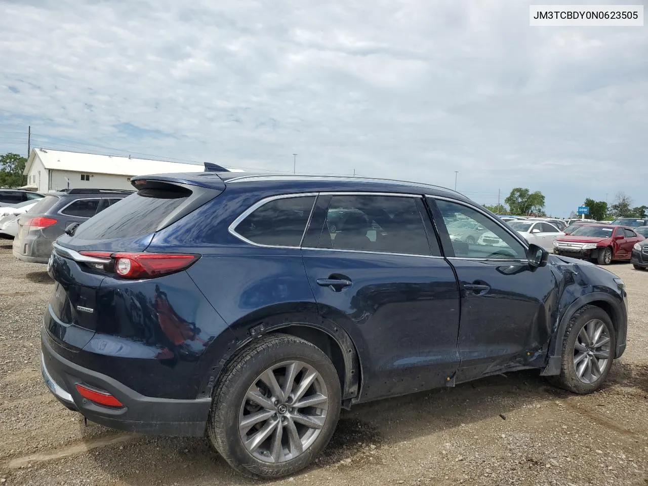 2022 Mazda Cx-9 Grand Touring VIN: JM3TCBDY0N0623505 Lot: 60492844