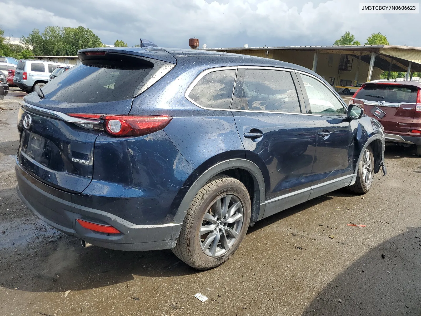 2022 Mazda Cx-9 Touring VIN: JM3TCBCY7N0606623 Lot: 66021984