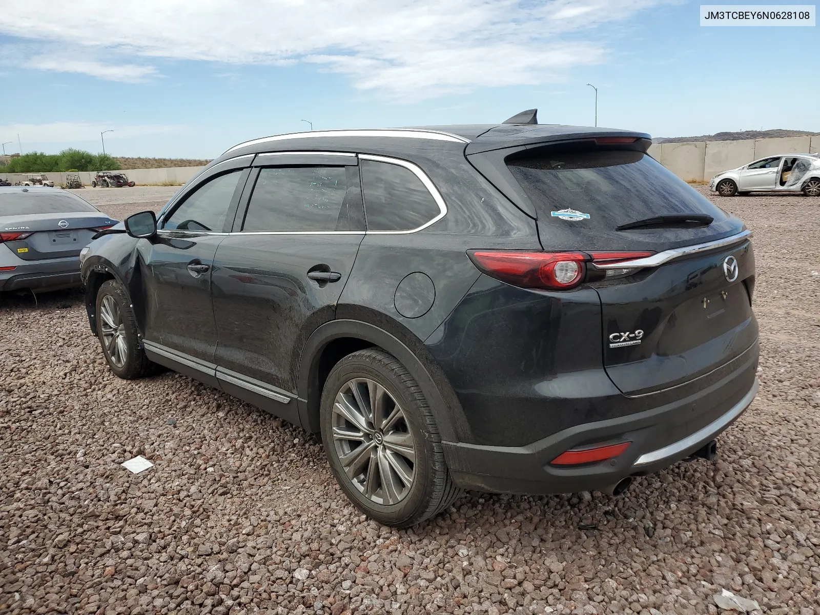 2022 Mazda Cx-9 Signature VIN: JM3TCBEY6N0628108 Lot: 66558774