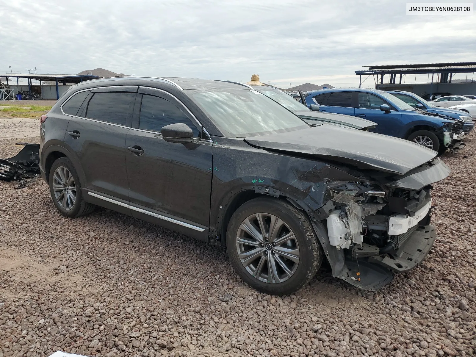 JM3TCBEY6N0628108 2022 Mazda Cx-9 Signature