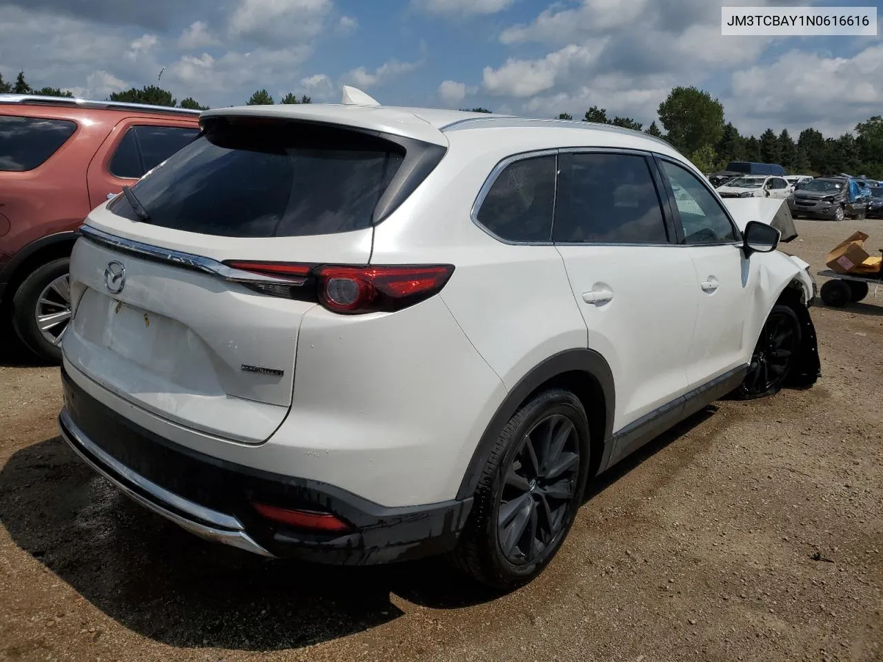 2022 Mazda Cx-9 Touring Plus VIN: JM3TCBAY1N0616616 Lot: 67702904