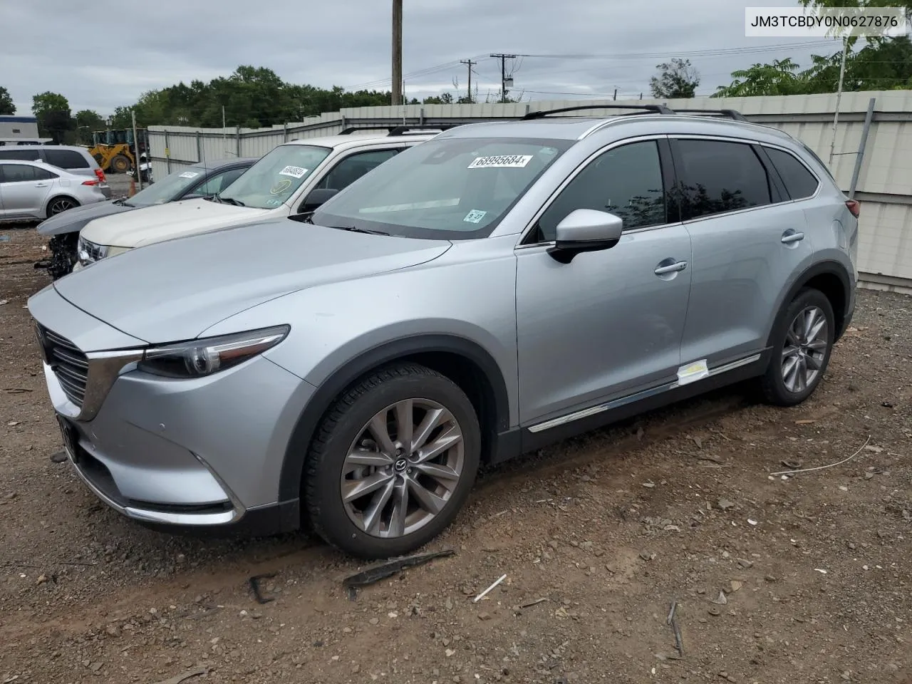 2022 Mazda Cx-9 Grand Touring VIN: JM3TCBDY0N0627876 Lot: 68995684