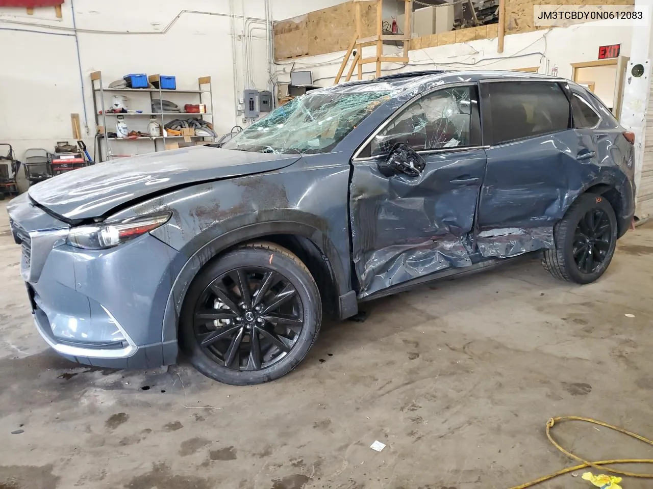 2022 Mazda Cx-9 Grand Touring VIN: JM3TCBDY0N0612083 Lot: 72374324