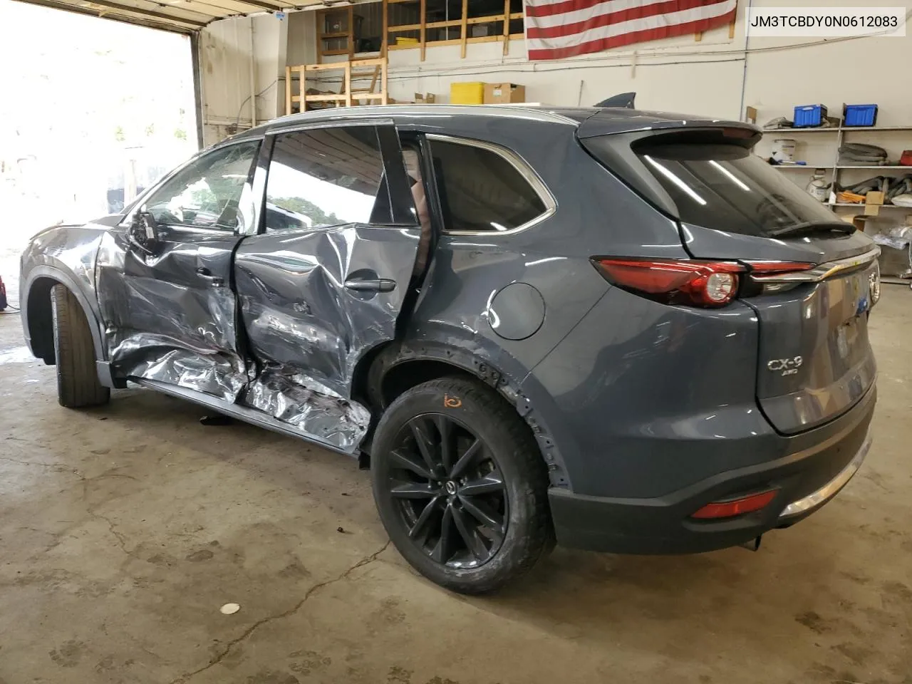 2022 Mazda Cx-9 Grand Touring VIN: JM3TCBDY0N0612083 Lot: 72374324