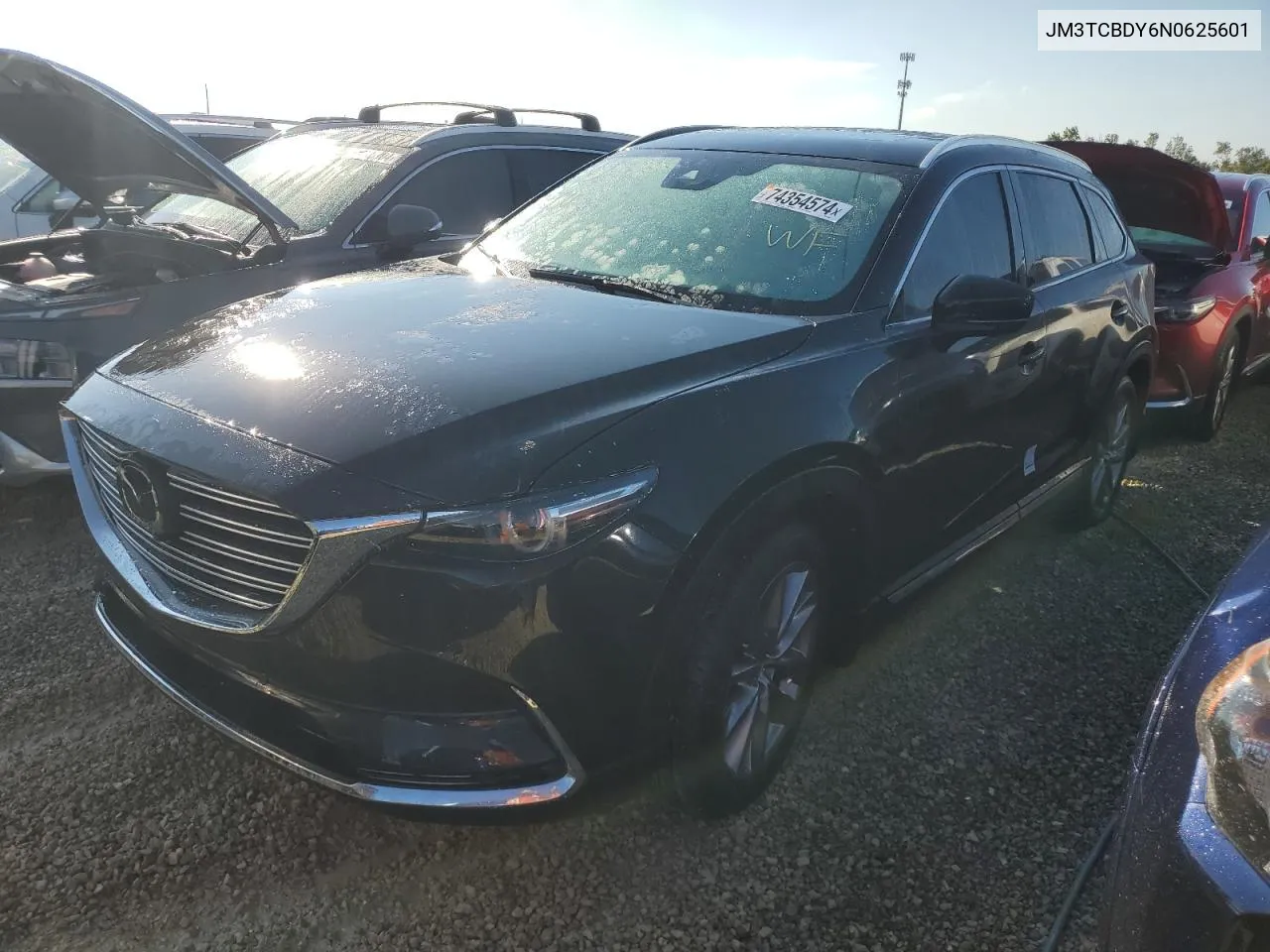 2022 Mazda Cx-9 Grand Touring VIN: JM3TCBDY6N0625601 Lot: 74354574